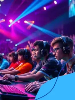 Online e-sports leagues and their global reach