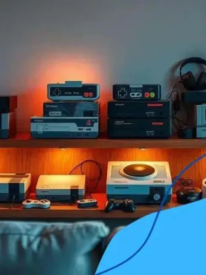 Retro gaming consoles re-released with new technology