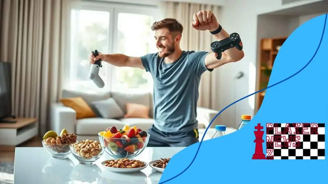 Nutrition and physical fitness in gaming
