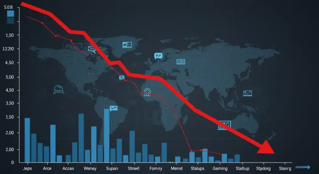 Declining venture capital in gaming industry 2026