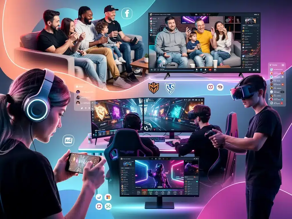 Diverse esports fan engagement across platforms