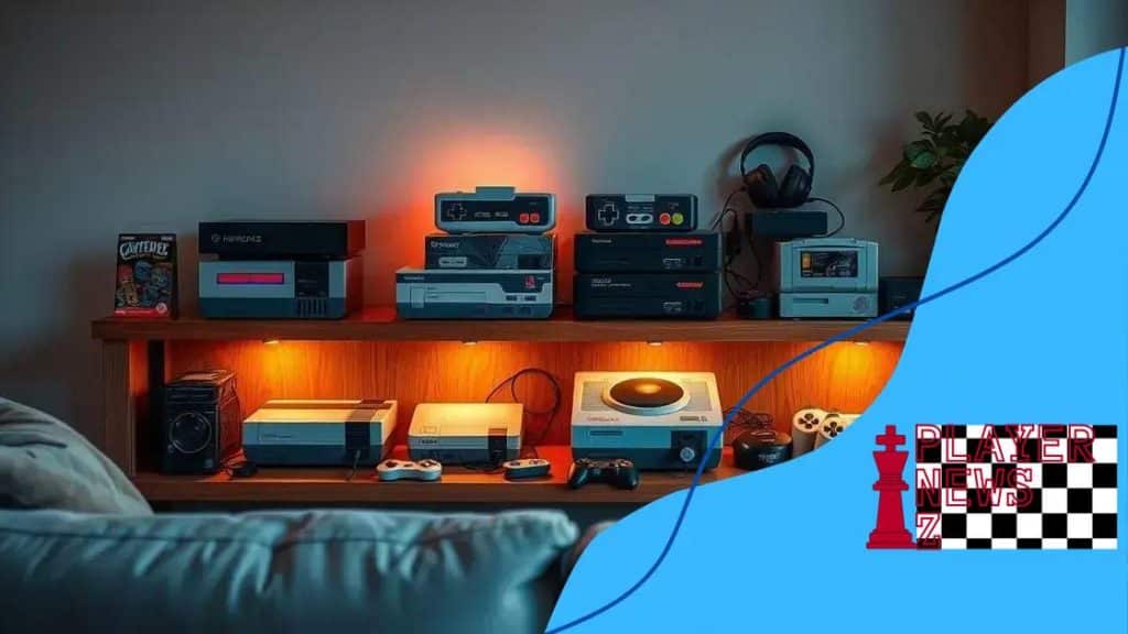 Retro gaming consoles re-released with new technology