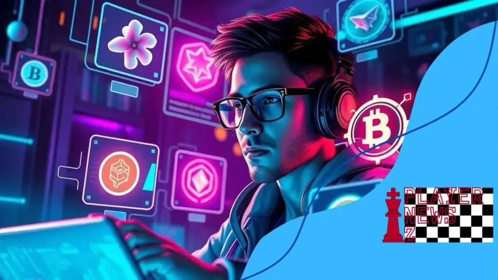 Blockchain for digital ownership of in-game assets