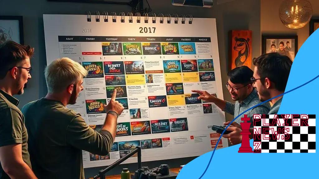 Release dates and events to mark on your calendar