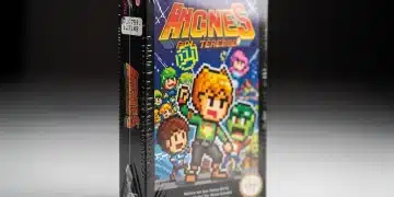 Authentic factory-sealed retro video game cartridge box