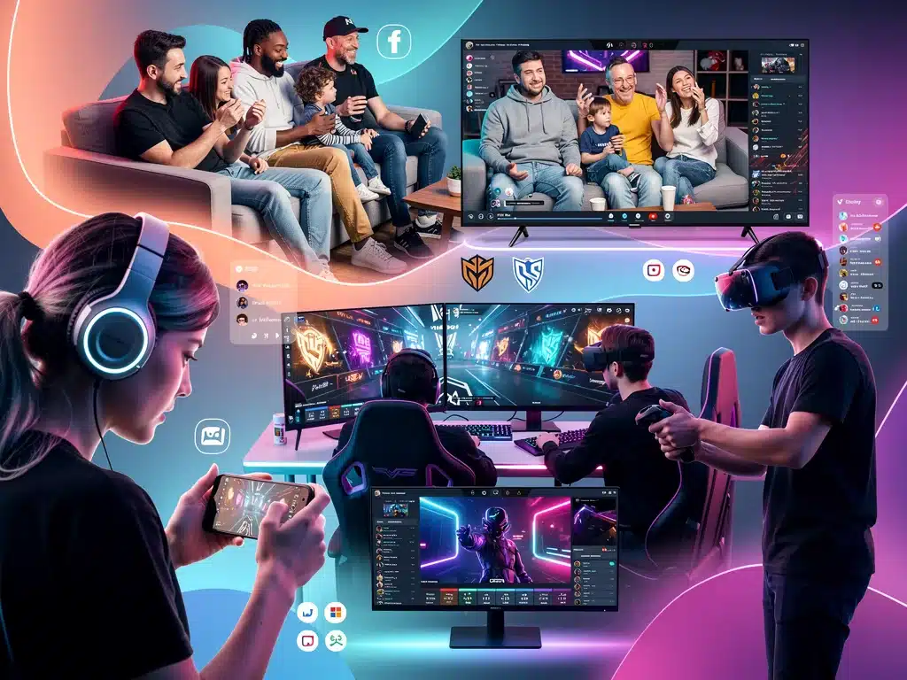 Diverse esports fan engagement across platforms